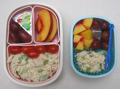 Chicken salad: mother & son lunches