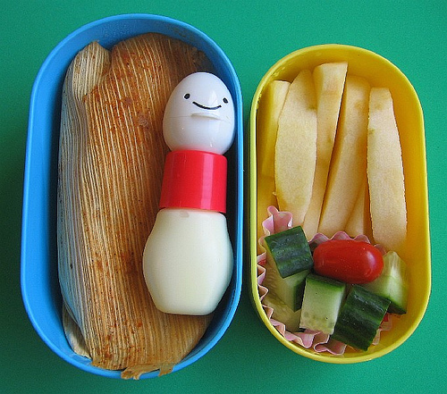 Tamale lunch for preschooler