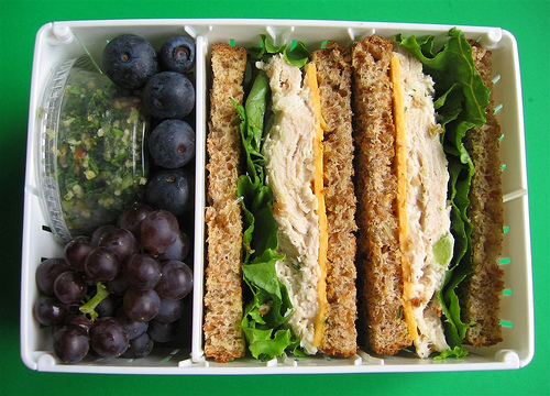 Bento no. 58: Packing a Chicken Salad Bento