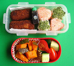 Kabocha lunch for preschooler