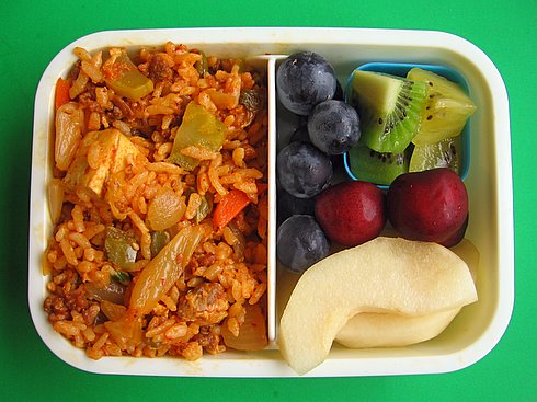 Latin-Korean fried rice box lunches
