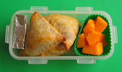 Empanada lunch for toddler