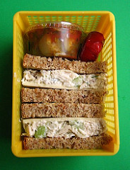 Sandwich lunch for preschooler