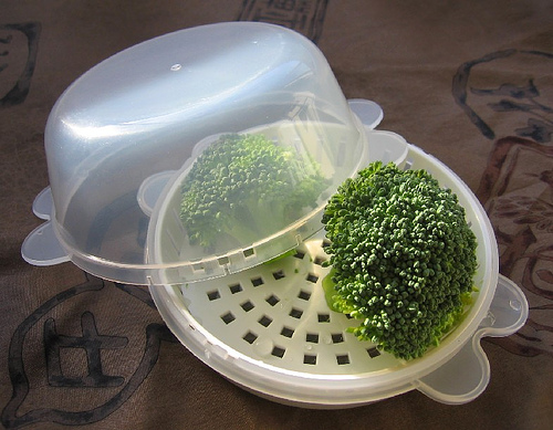 Microwave mini steamer