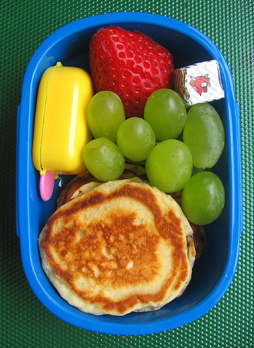 Pancake lunch for toddler