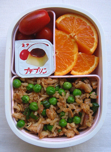Speed Bento: microwave mixed rice