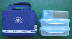 Lock & Lock insulated bento set