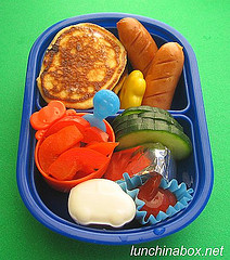 Breakfast for lunch bento