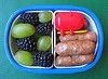 Speedy airplane lunch for toddler