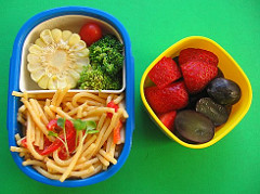 Tarako spaghetti lunch for toddler