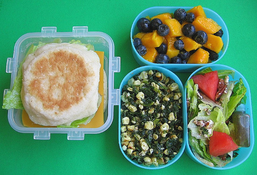 Quick spinach lunches & recipe
