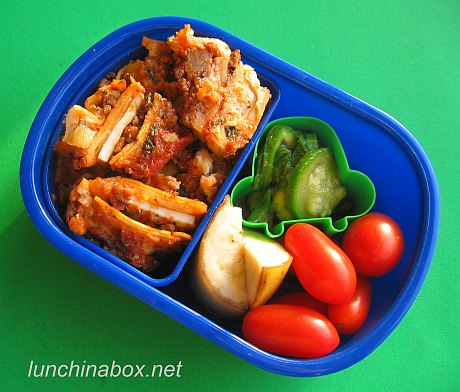 Lasagna & pizza bento lunches