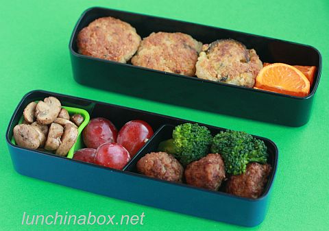 Risotto cake bento lunch