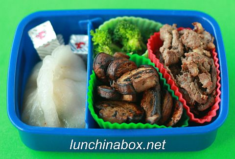Bulgogi & mushroom lunch for child