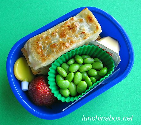 Korean mandu bento lunch