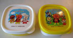 Anpanman snack containers