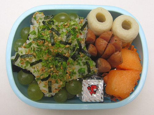 Star onigiri lunch for toddler ãŠå¼å½“