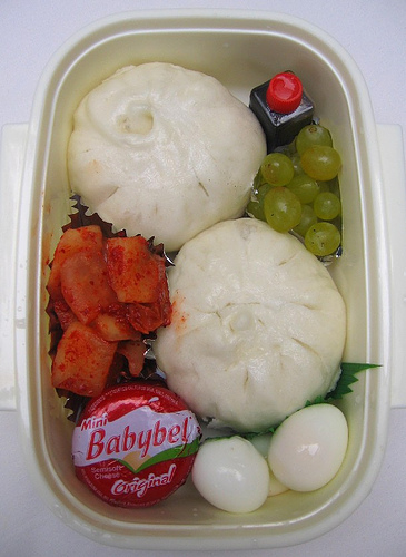 Steamed pork bun lunch #1 ãŠå¼å½“