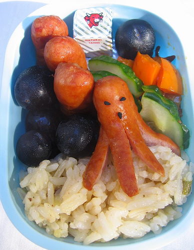 Octodog toddler lunch