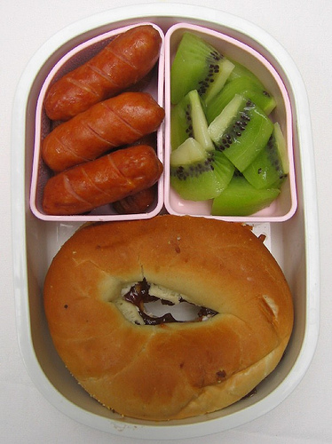 Mini bagel sandwich x 2