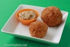Curried turkey croquettes